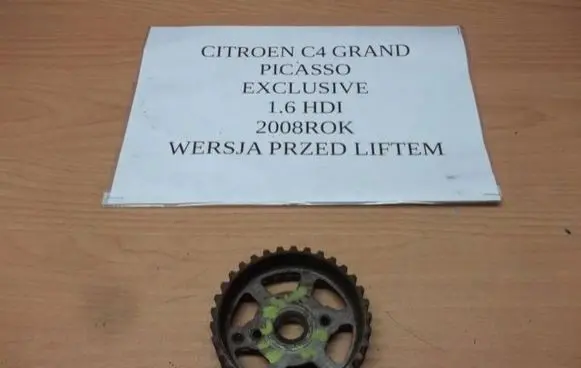 Citroen C4 I Picasso Timing chain sprocket 9646075210