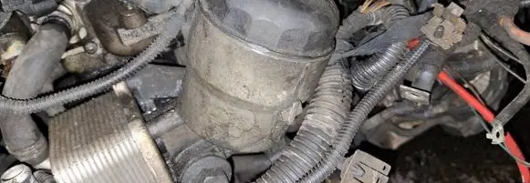 Opel Astra H Oil filter cover 