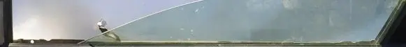Nissan Murano Z50 Front door glass trim molding 