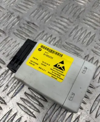 BMW 5 E60 E61 Center console control module 9183233 28137346 422064B