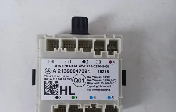 Mercedes-Benz E W213 Door control unit/module A2139004709