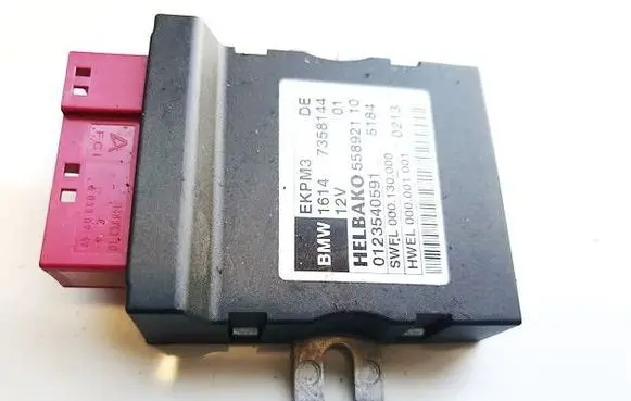BMW 5 F10 F11 Fuel injection pump control unit/module 16147358144 0123540591