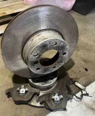 Front brake disc