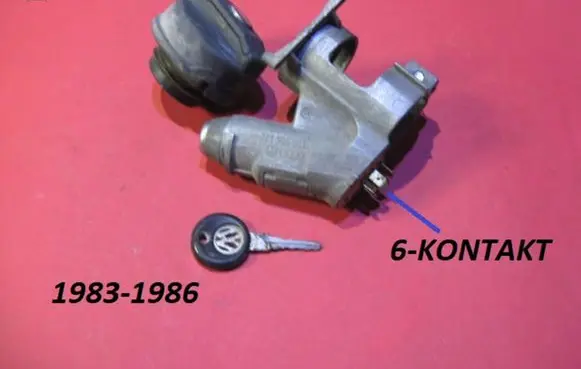 Volkswagen Golf II Ignition lock 171905851