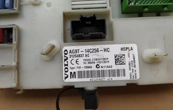 Volvo S80 Comfort/convenience module 31254837