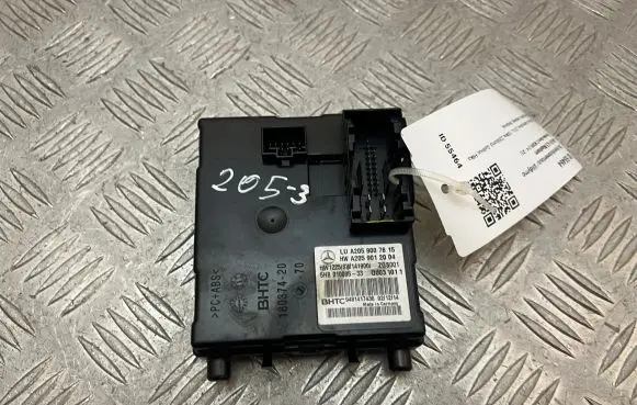 Mercedes-Benz C W205 Air conditioning/heating control unit A2059007615