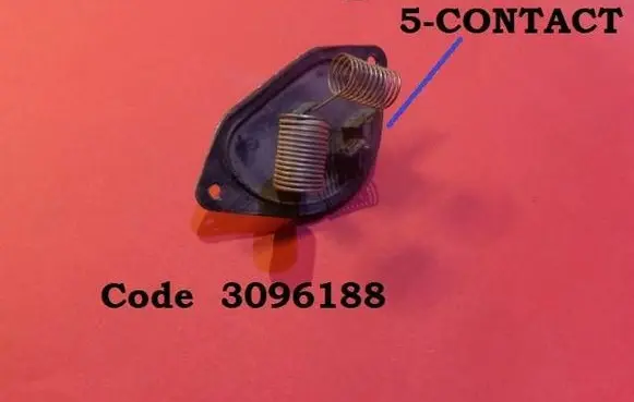 Volvo 740 Heater blower motor/fan resistor 3096188