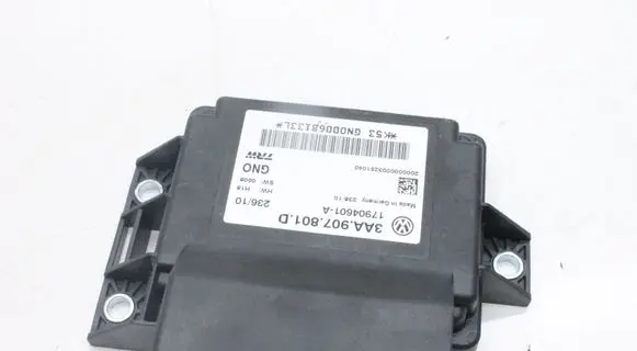 Volkswagen Sharan Rear brake EMF control unit/module 3AA907801D