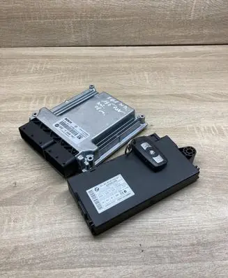 BMW 5 E60 E61 Engine ECU kit and lock set 7809941 9147185