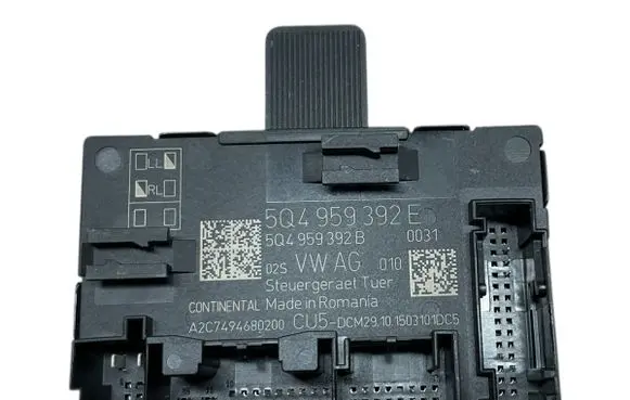 Skoda Octavia Mk3 (5E) Door control unit/module 5Q4959392E 5Q4959392B A2C7494680200