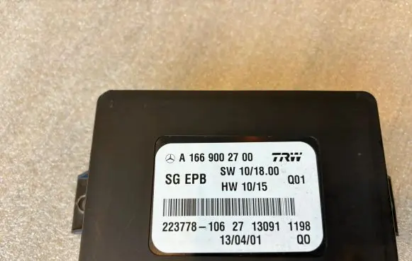 Mercedes-Benz B W246 W242 Brake system control unit/module A1669002700 223778106 1669002700