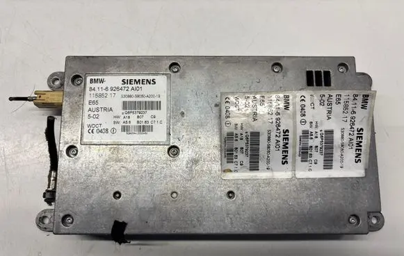 BMW 7 E65 E66 Phone control unit/module 11585217 6926472