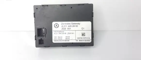 Mercedes-Benz E W211 Gateway control module A2114452600