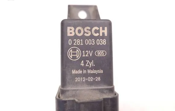Volkswagen Crafter Glow plug pre-heat relay 0281003038 20120228