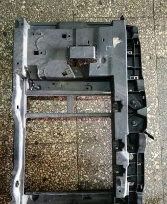 Peugeot 207 Radiator support slam panel 9682586580