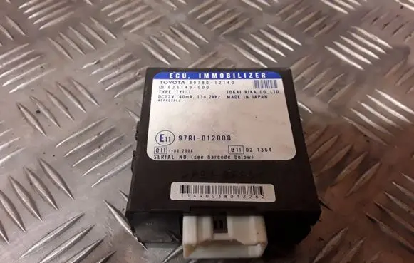 Toyota Corolla E120 E130 Immobilizer control unit/module 8978012140 97RI012008 626149000