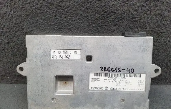 Audi A6 S6 C6 4F MMI control unit 4F0910730F 4E0035729