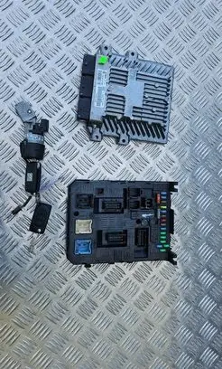 Citroen C5 Engine ECU kit and lock set 966405908001 9663122980 9665164380