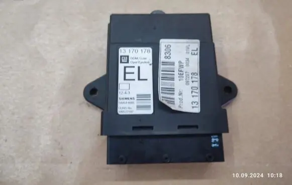 Opel Signum Door control unit/module 13170178