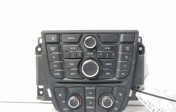 Opel Meriva B Climate control/heater control trim 