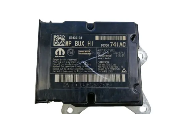 Jeep Compass Airbag control unit/module 68356741AC 53439194 A2C13501200