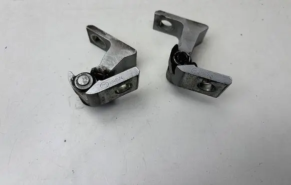 Front door hinge set