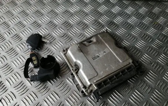 Engine ECU kit and lock set