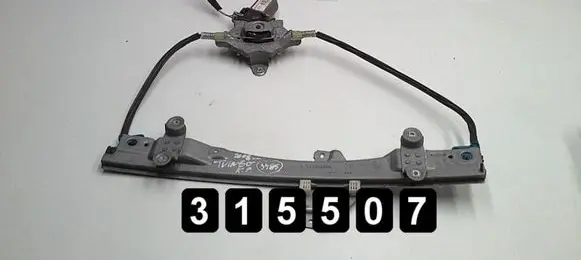 Renault Twingo II Front door window regulator with motor 