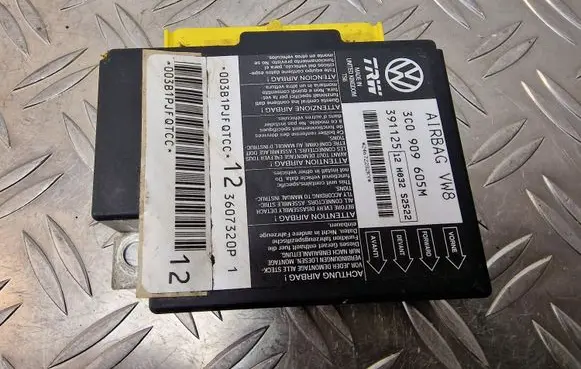 Volkswagen PASSAT B6 Airbag control unit/module 3C0909605M