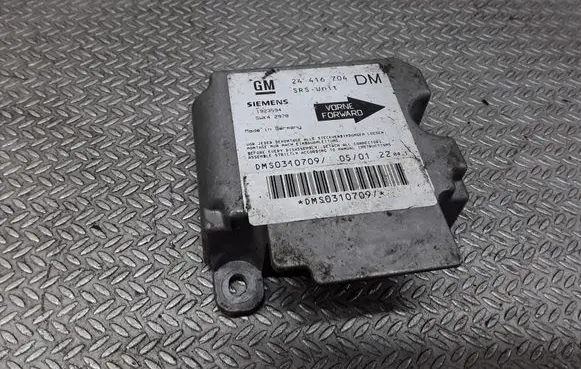Opel Zafira A Airbag control unit/module 24416704 5WK42978