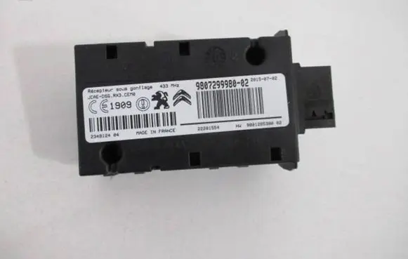 Peugeot 508 Tire pressure control unit 9807299980
