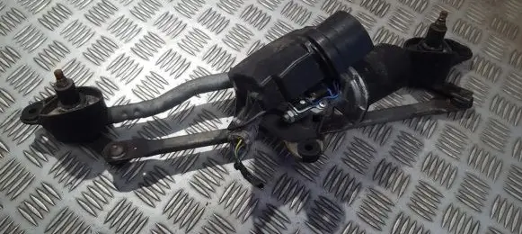 Opel Agila B Front wiper linkage and motor