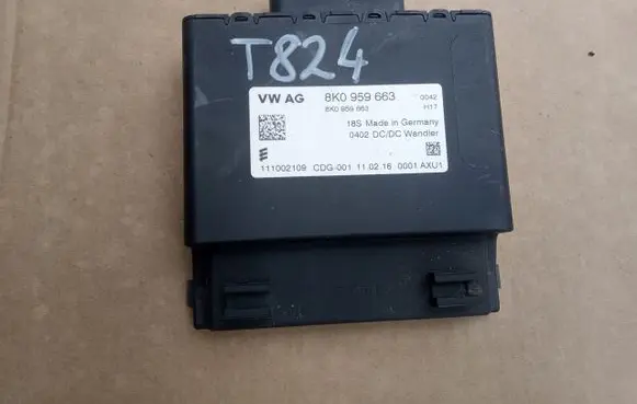 Audi A4 S4 B8 8K Voltage converter/converter module 8K0959663