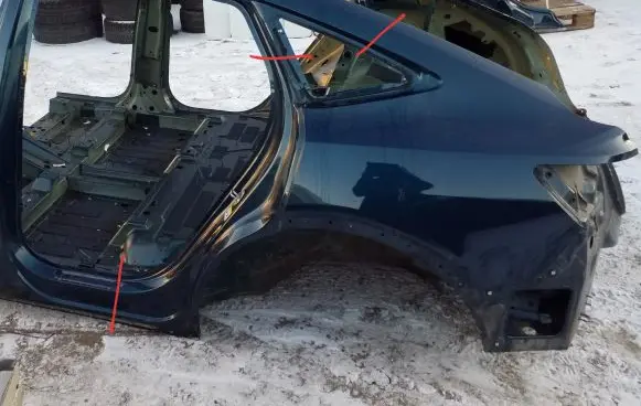 Rear quarter panel