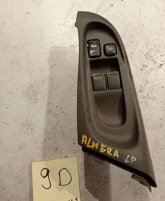 Nissan Almera Electric window control switch 80961BM510