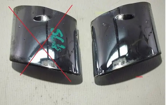 Mercedes-Benz SLK R171 Muffler trim 163KM