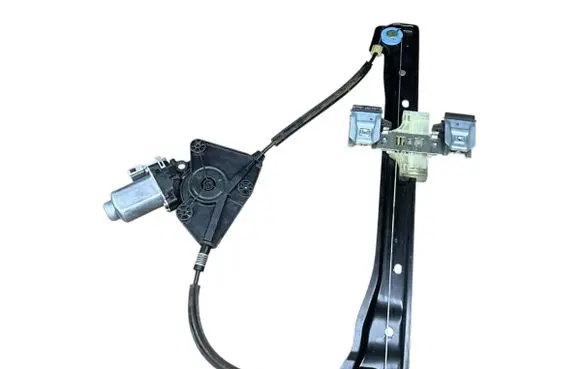 Volkswagen Up Front door window regulator with motor 1S3837461A