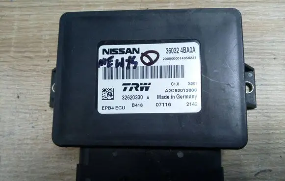 Nissan Qashqai Hand brake control module 360324BA0A NE69475
