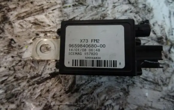 Citroen C5 Sound amplifier 9659840680