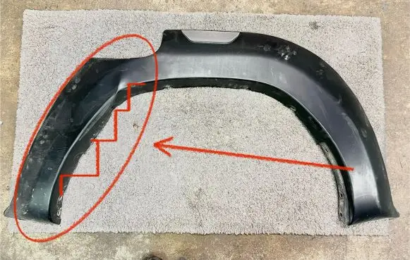 Toyota Hilux (AN120, AN130) Front arch trim PC4030K019 PC4030K01F