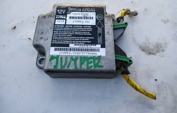 Citroen Jumper Airbag control unit/module 1367537080