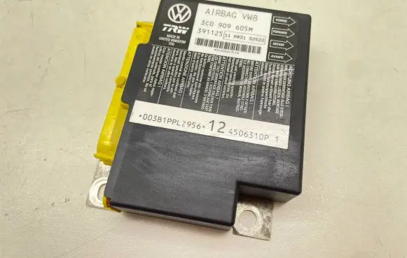 Volkswagen PASSAT B6 Airbag control unit/module 3C0909605M