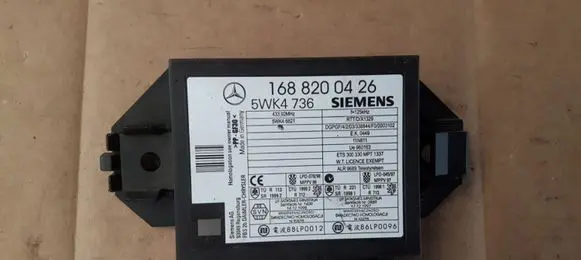 Mercedes-Benz A W168 Immobilizer control unit/module 1688200426 5WK4736