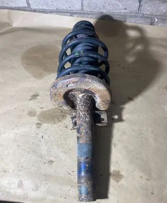 Volkswagen Sharan Front shock absorber with coil spring