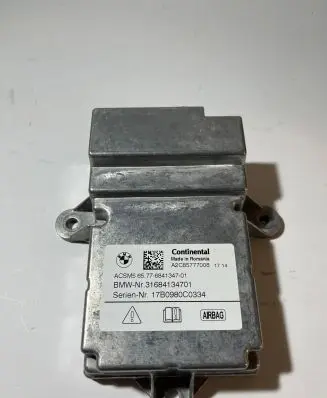 BMW 5 G30 G31 Airbag control unit/module 31684134701 17B0980C0334 A2C85777008