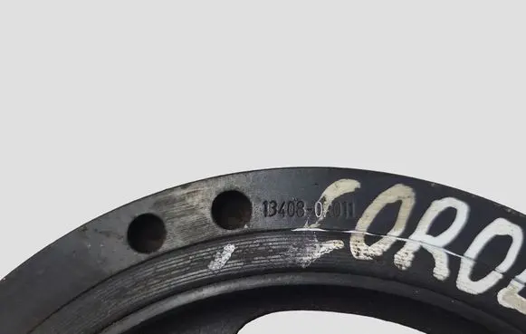 Toyota Corolla Verso E121 Crankshaft pulley 134080R011
