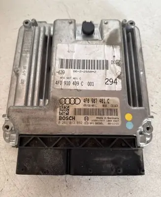 Audi A6 S6 C6 4F Engine control unit/module 4F0907401C 4F0910409C 4F0907401