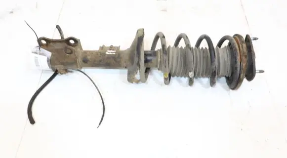 Front shock absorber with coil spring