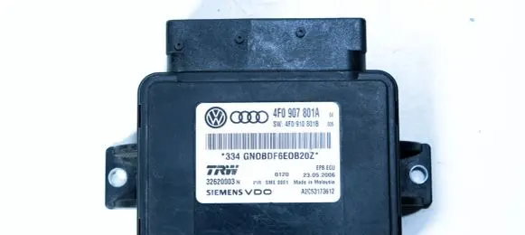 Audi A6 S6 C6 4F Hand brake control module 4F0907801A