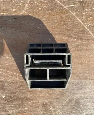 BMW 5 E60 E61 Radiator mount bracket 7542517 10808612